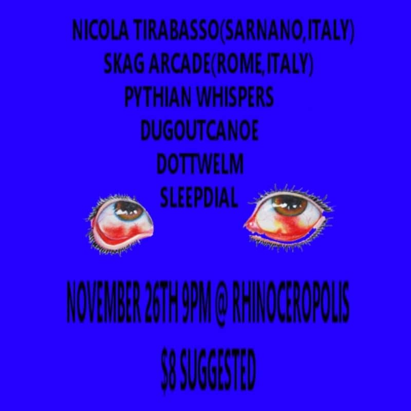 PAYNOMINDTOUS.IT Nicola Tirabasso & Skag Arcade live at Rhinoceropolis [Denver, CO, USA]