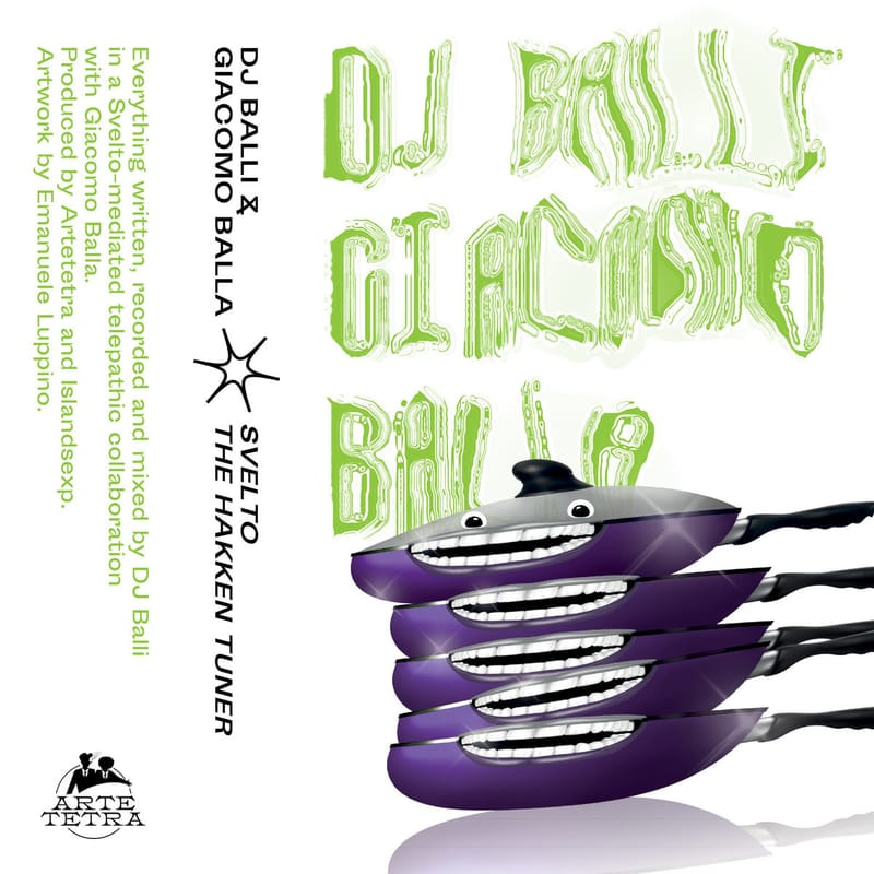 PAYNOMINDTOUS.IT Album premiere: DJ Balli & Giacomo Balla - SVELTO, The Hakken Tuner [Artetetra]
